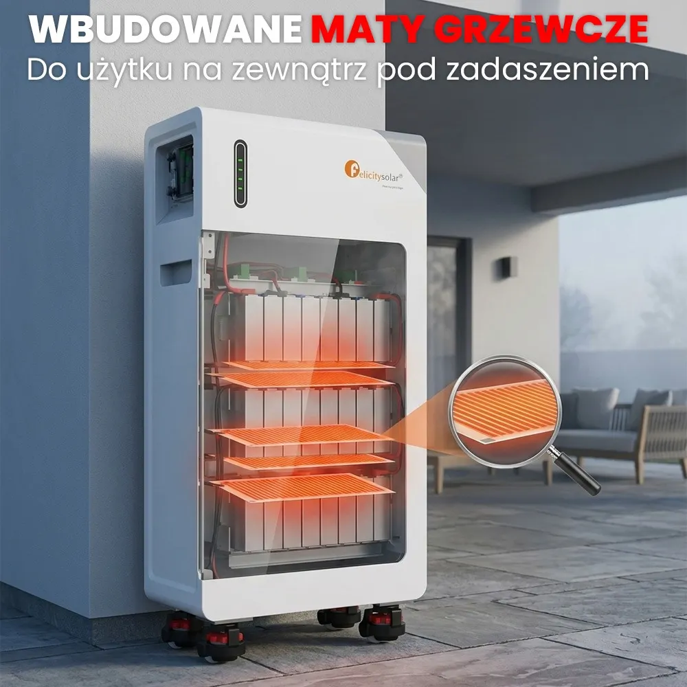 Magazyn Energii Akumulator LiFePO4 16kWh 51.2V FLB48314TG1 OFF GRID