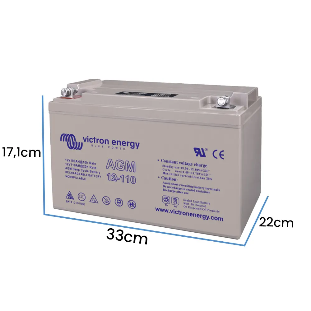 Akumulator AGM Magazyn Energii Victron Energy 12V 110Ah OFF GRID