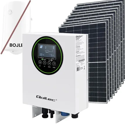 zestaw solarny do grzania wody orllo boost bypass przetwornica solarna 4kw 9 paneli selfa fotowoltaika ogrzewanie wody energia słoneczna system solarny zestaw fotowoltaiczny domowy energia odnawialna instalacja solarna woda ciepła