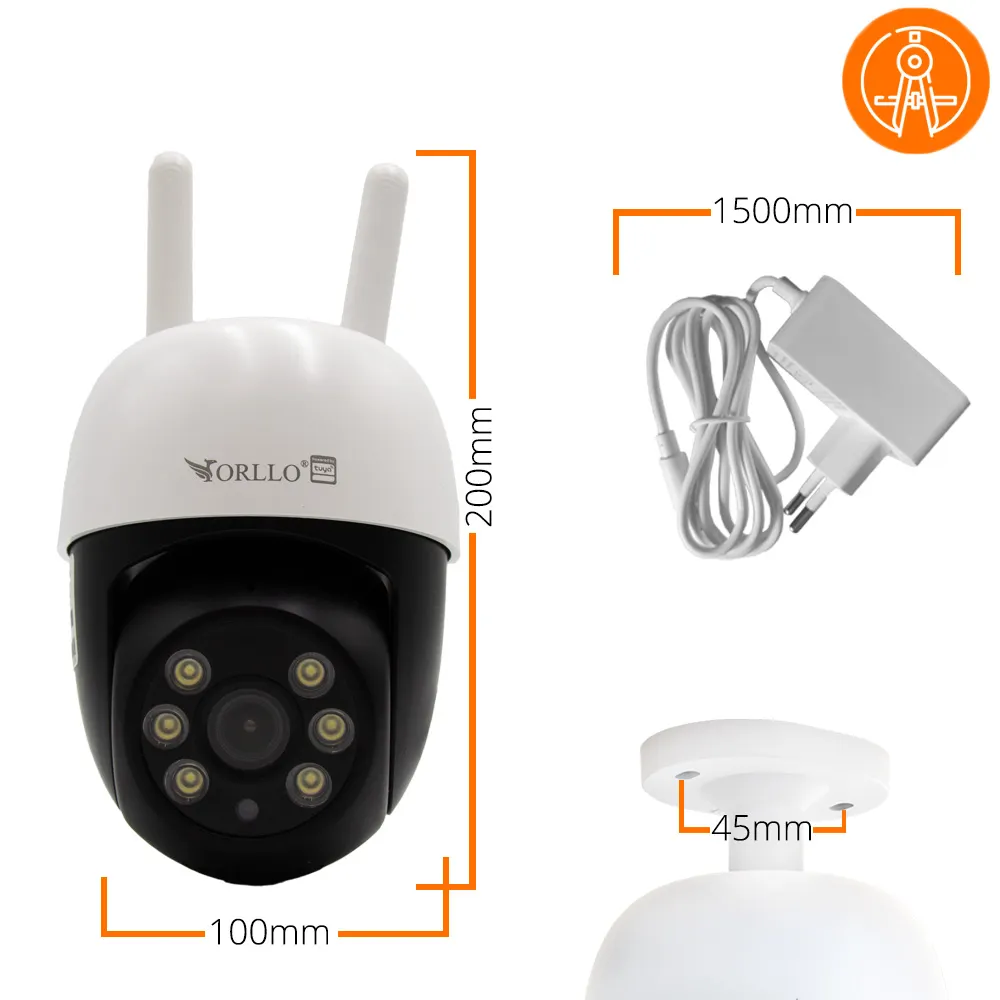 Kamera na Kartę SIM Zewnętrzna 4Mpx ORLLO TZ2 PRO 4G