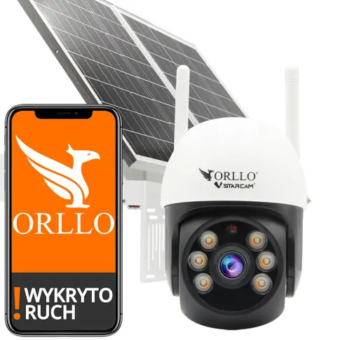 kamera obrotowa zewnętrzna z16 mini kamera zewnętrzna kamera z trybem nocnym z darmową polską aplikacją kamera domowa z systemem alarmowym orllo.pl