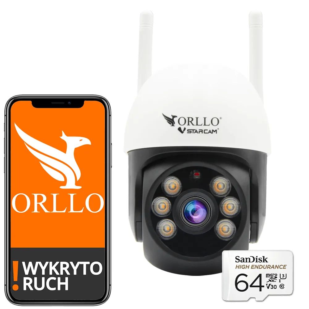 Polska kamera z aplikacją, bezpłatnymi aktualizacjami, wsparciem technicznym i pakietem cyberbezpieczeństwa