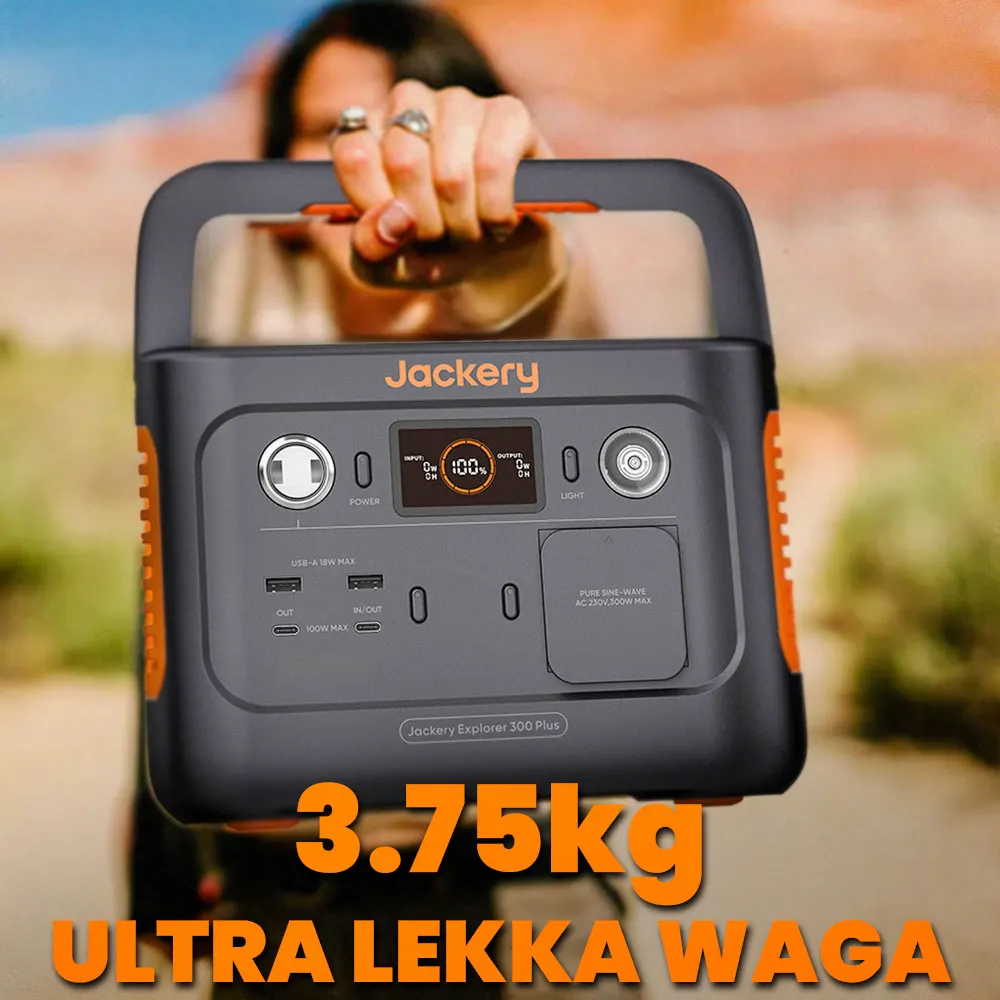 Przenośna Stacja Zasilania Magazyn Energii LIFEPO4 Jackery Explorer 300