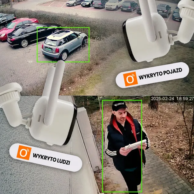 Przenośny Monitoring Zestaw Kamer WiFi z Monitorem NVR ORLLO TS1