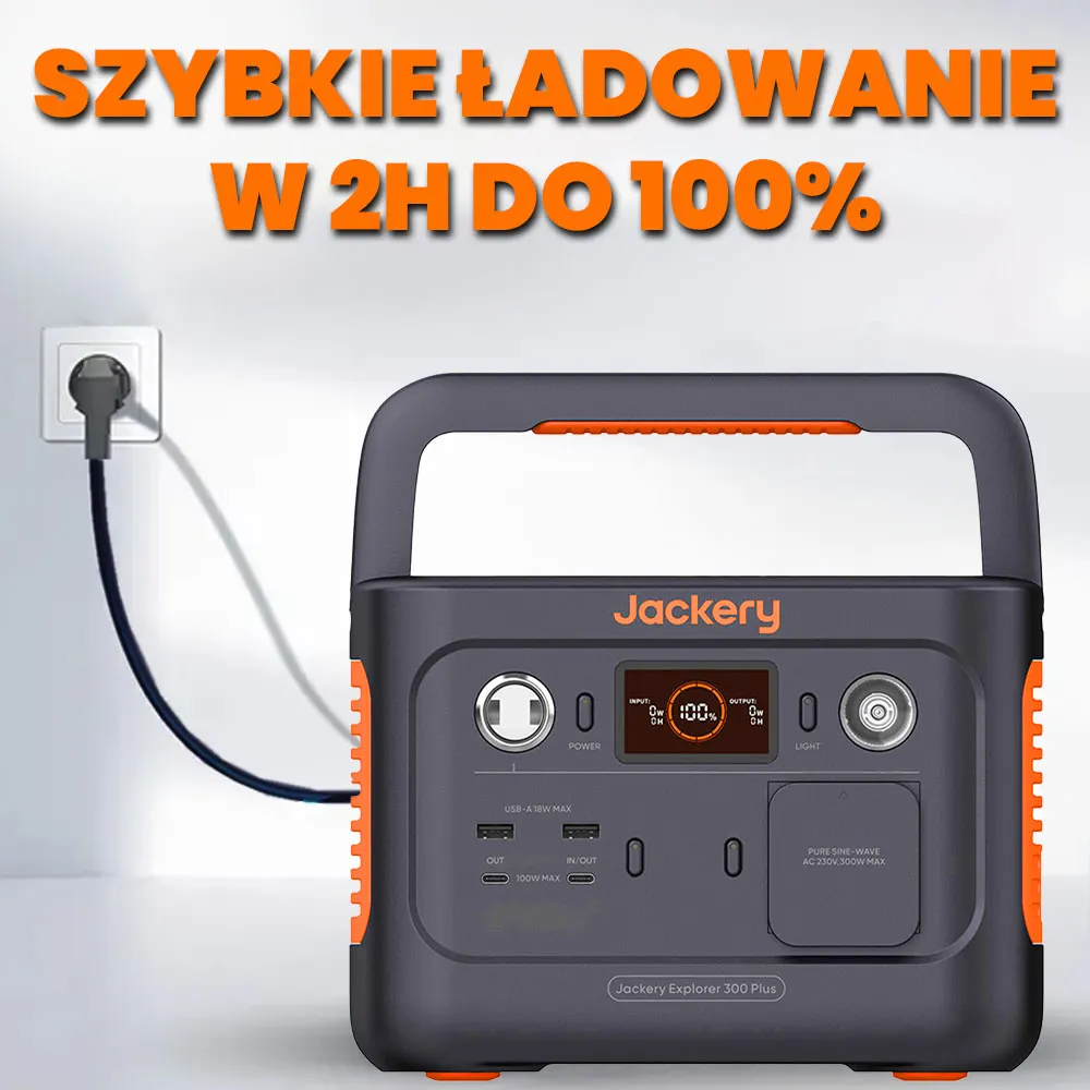 Przenośna Stacja Zasilania Magazyn Energii LIFEPO4 Jackery Explorer 300