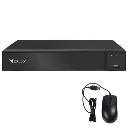 Rejestrator do Kamer Nagrywarka NVR AI WiFi ORLLO NVR1 CH9