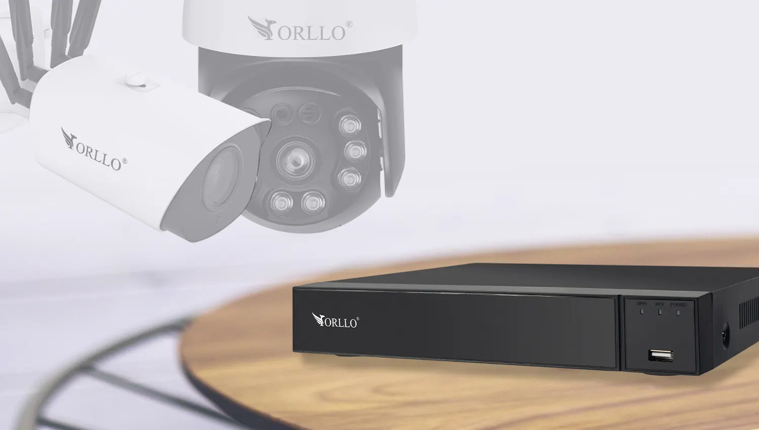 Rejestrator do Kamer Nagrywarka NVR AI WiFi ORLLO NVR2 CH16