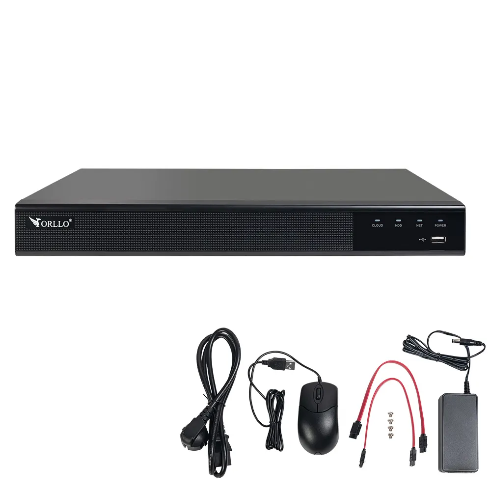 Rejestrator do Kamer Nagrywarka NVR AI WiFi ORLLO NVR3 CH32