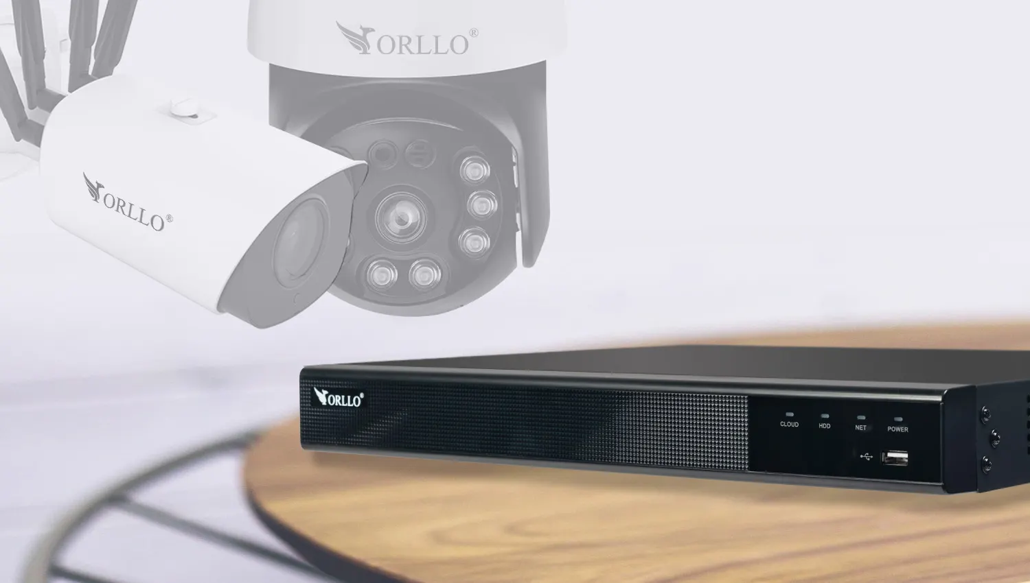 Rejestrator do Kamer Nagrywarka NVR AI WiFi ORLLO NVR3 CH32