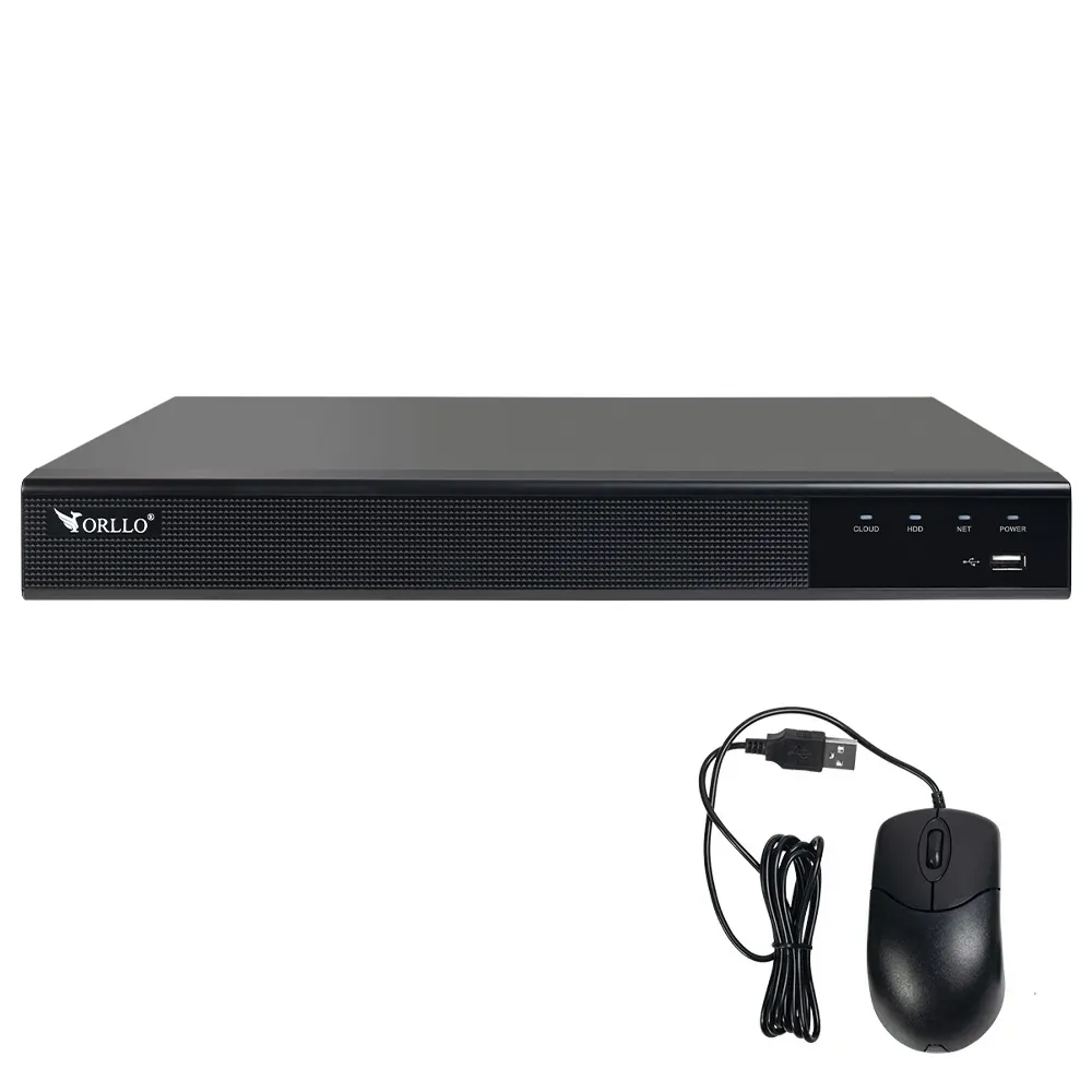 Rejestrator do Kamer Nagrywarka NVR AI WiFi ORLLO NVR3 CH32
