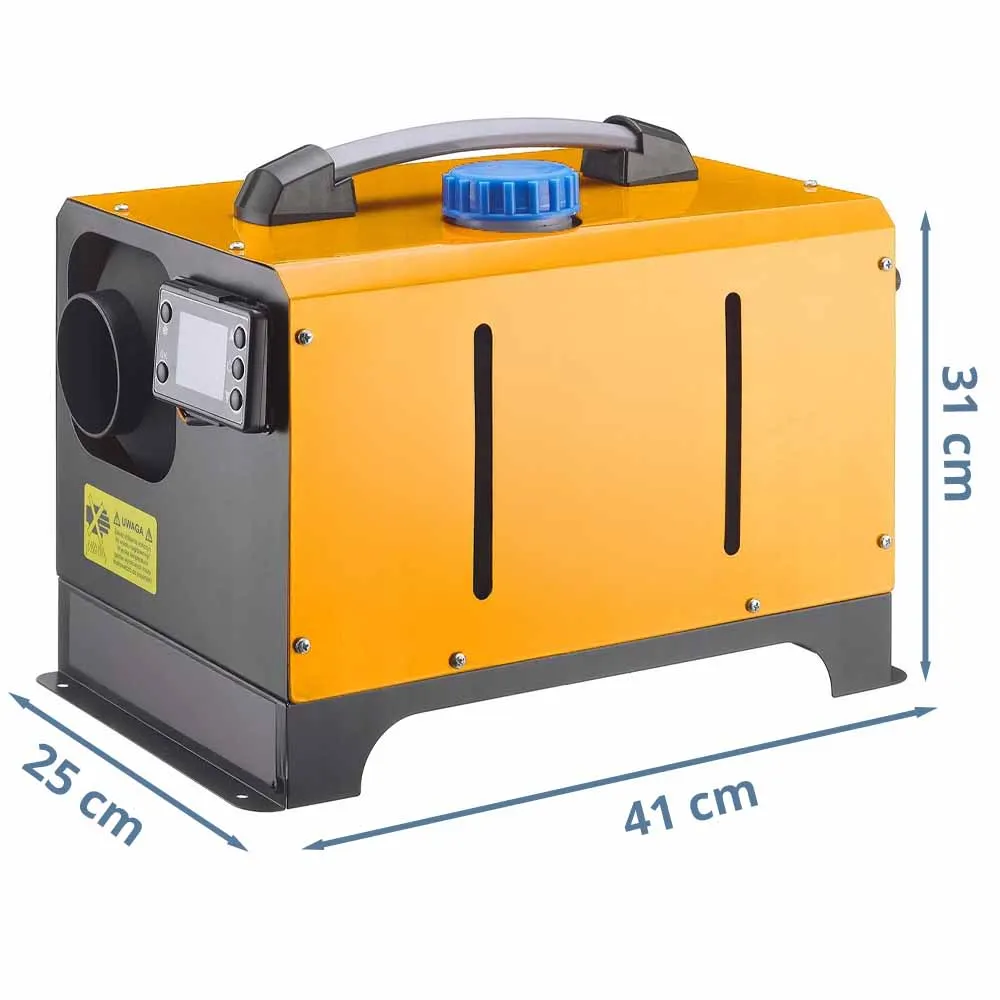 Nagrzewnica Spalinowa 9kW Dmuchawa Olejowa Ogrzewanie Postojowe