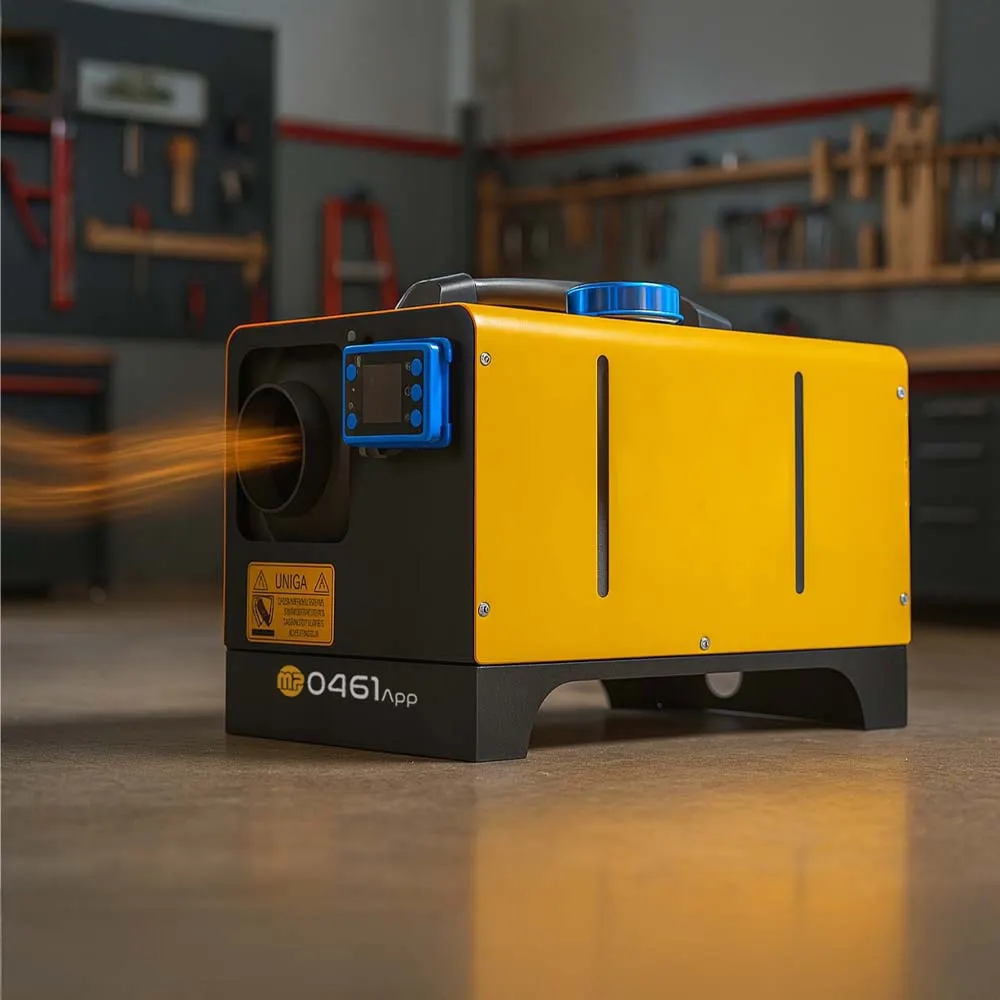 Nagrzewnica Spalinowa 9kW Dmuchawa Olejowa Ogrzewanie Postojowe