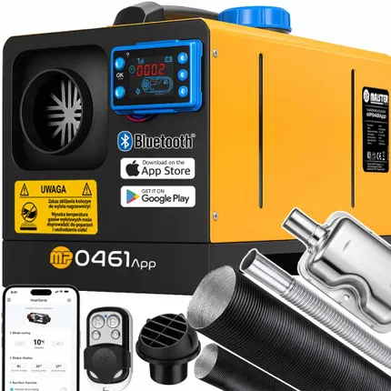 Nagrzewnica Spalinowa 9kW Dmuchawa Olejowa Ogrzewanie Postojowe