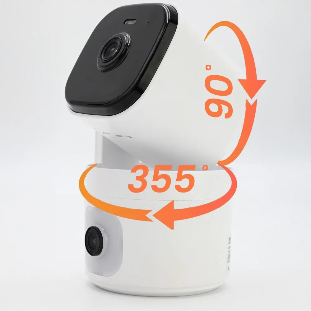 Kamera Wewnętrzna Obrotowa WiFi 2 Obiektywy 2,5K ORLLO TG81B DUAL