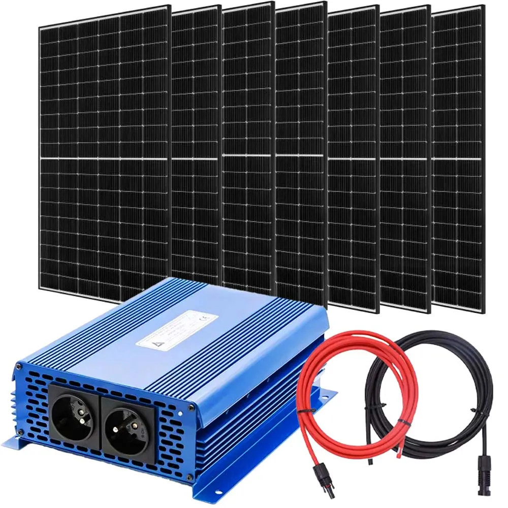 Off Grid Zestaw Fotowoltaiczny do Grzania Wody Przetwornica Panele Fotowoltaiczne