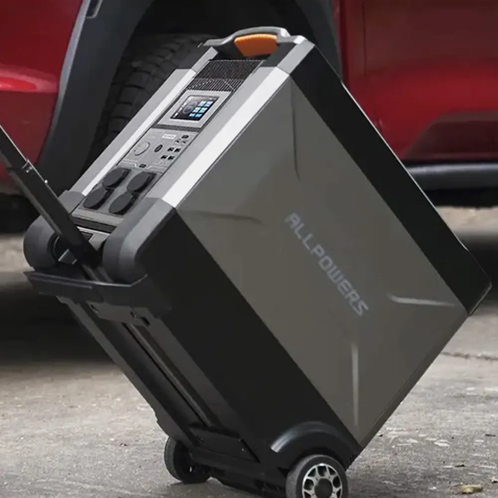 Przenośna Stacja Zasilania Magazyn Energii BMS LIFEPO4 ALLPOWERS R4000