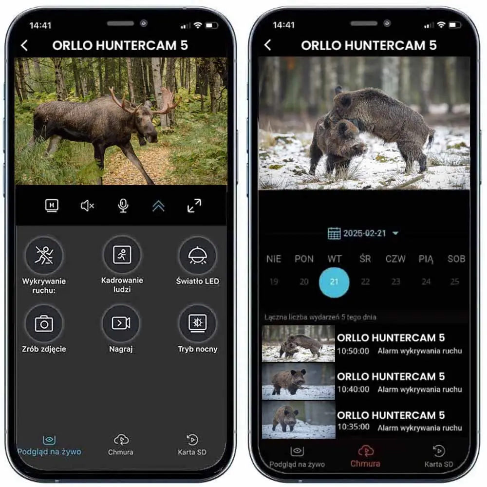 Fotopułapka GSM Kamera Leśna z Panelem Solarnym ORLLO HUNTERCAM 5