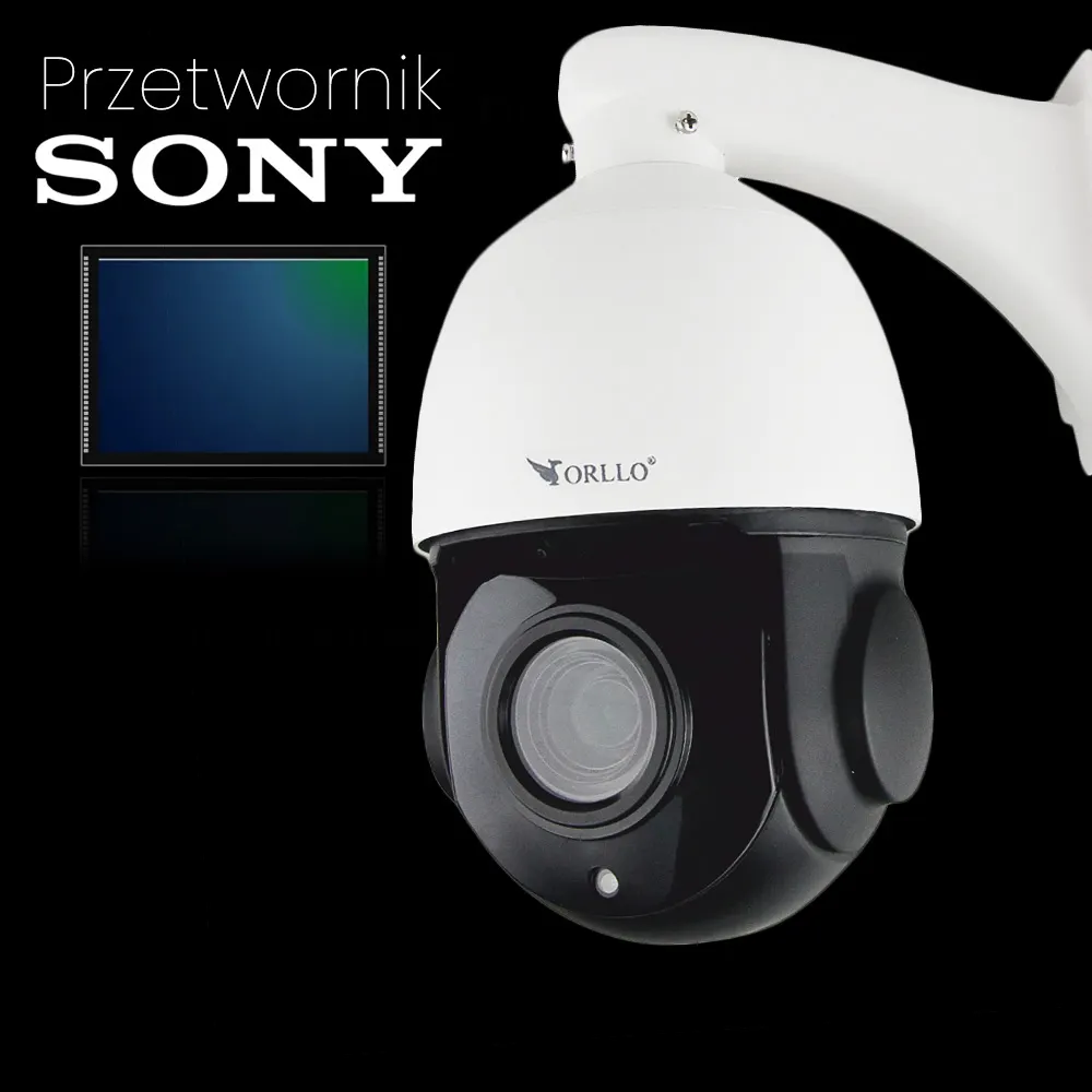 Kamera Sufitowa POE IP ZOOM x22 Uchwyt do Kamer Krótki ORLLO R2 PRO