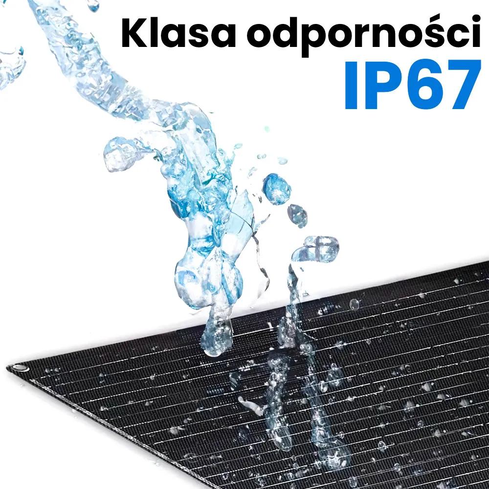 Panel Fotowoltaiczny Słoneczny Elastyczny ORLLO 250W Powłoka ETFE HPBC