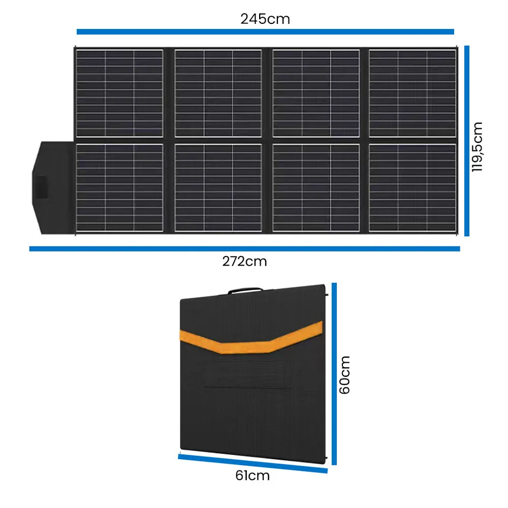 Panel Fotowoltaiczny Słoneczny Składany Przenośny ETFE ORLLO 500W PRO