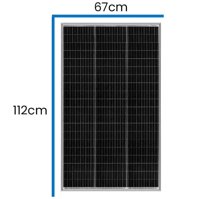 Panel Fotowoltaiczny Słoneczny Monokrystaliczny 1120x670mm Epever 150W
