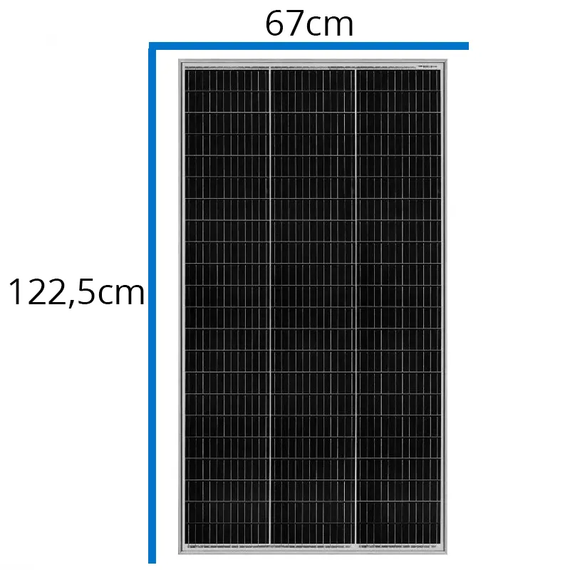 Panel Fotowoltaiczny Słoneczny Monokrystaliczny 1225x670mm Epever 180W