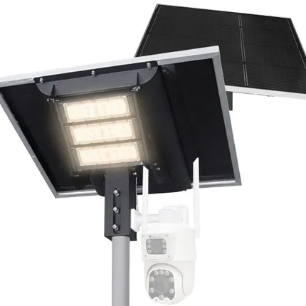 Panel Fotowoltaiczny Solarny do Kamer Monitoringu z Lampą LED ORLLO