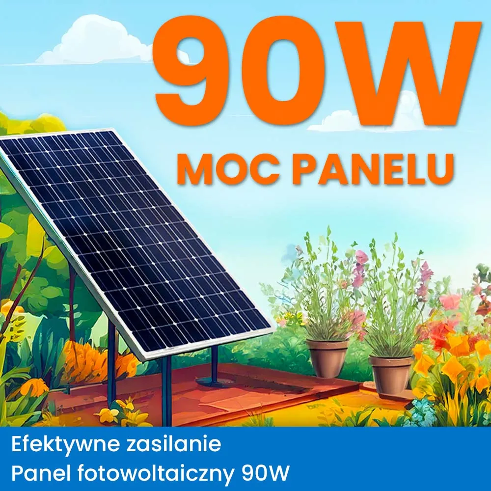 Zestaw Fotowoltaiczny na Działkę ROD Regulator MPPT Epever Akumulatorem AGM