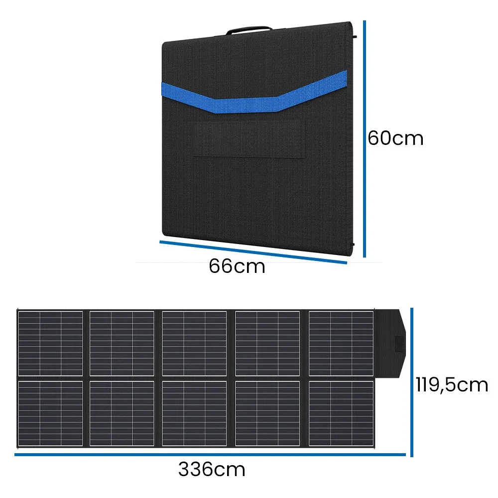 Panel Fotowoltaiczny Słoneczny Składany ORLLO 600W