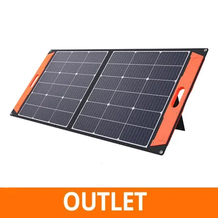 Panel Fotowoltaiczny Słoneczny Składany Przenośny ETFE ORLLO 100W OUTLET DOBRY