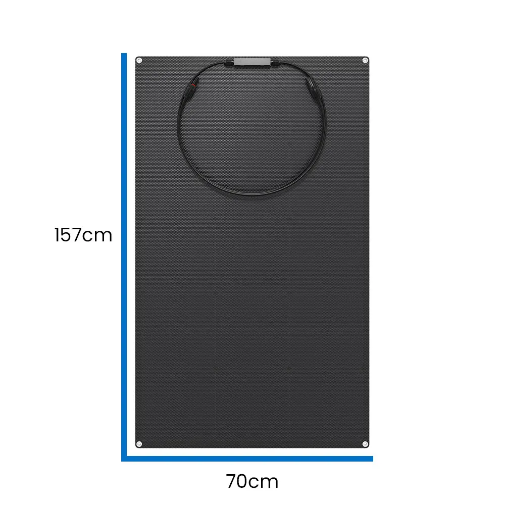 Panel Fotowoltaiczny Słoneczny Elastyczny ORLLO 200W Powłoka ETFE