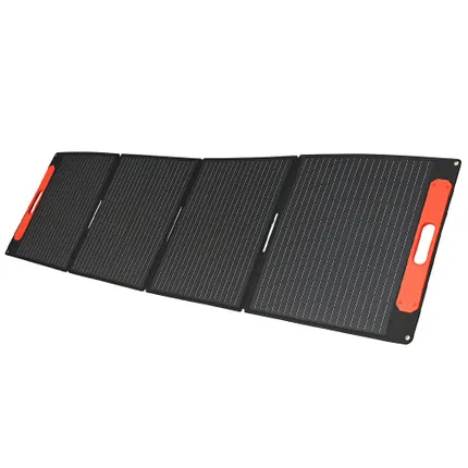panel fotowoltaiczny składany ORLLO 200W do kampera złącza Anderson USB