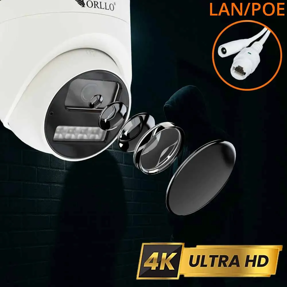 Zestaw Do Monitoringu 4 Kamery 8Mpx Monitor ORLLO N-SET