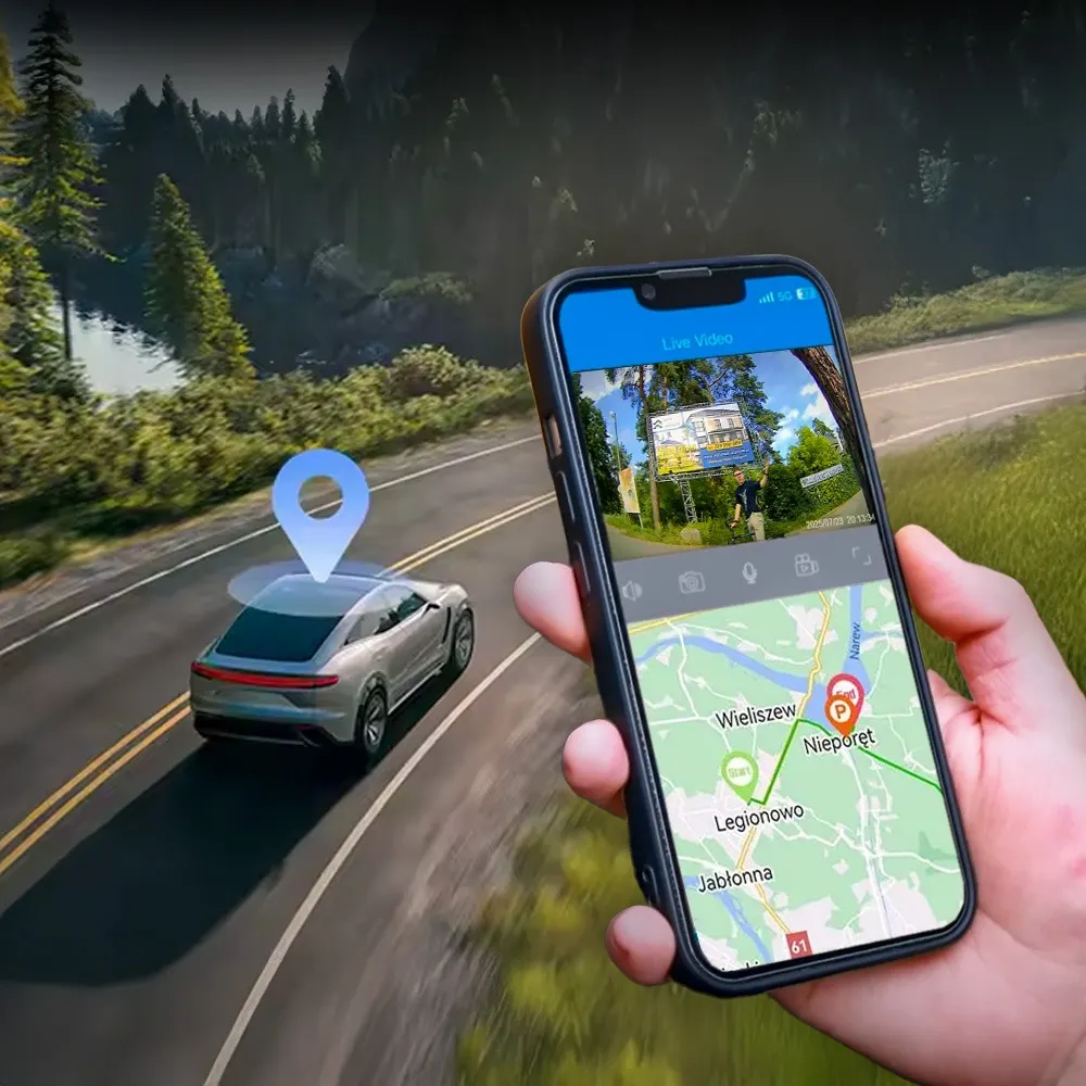 Kamera Samochodowa na Kartę SIM 4G GPS ORLLO JC182