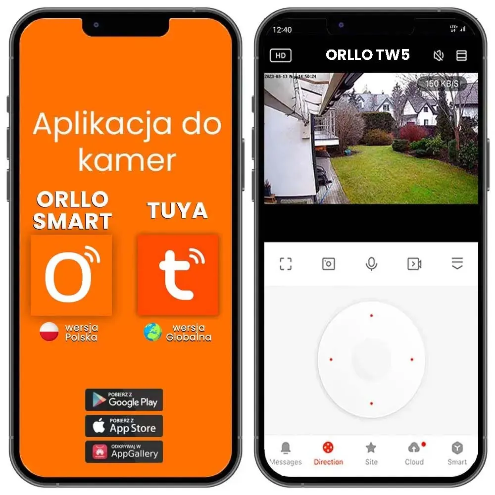 Kamera Domowa WiFi IP 2K Wewnętrzna Dyskretna ORLLO TW5