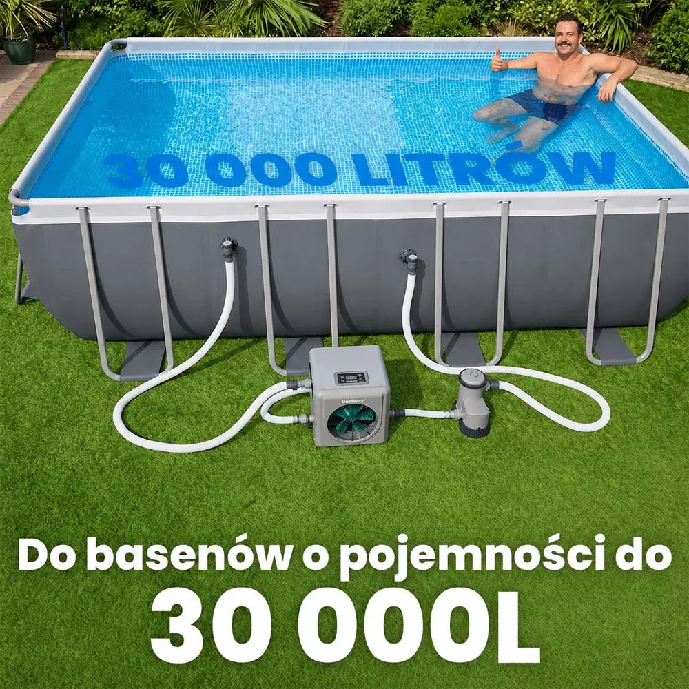 Pompa Ciepła do Basenu Podgrzewacz Wody 4,4kW Bestway 58748