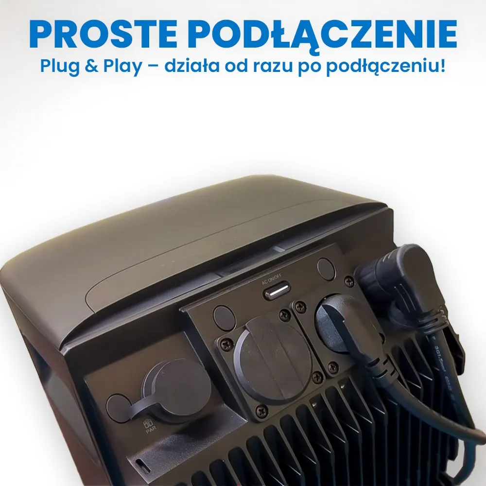 Smart Magazyn Energii z Mikroinwerterem 3w1 EcoFlow STREAM Pro Fotowoltaika Balkonowa