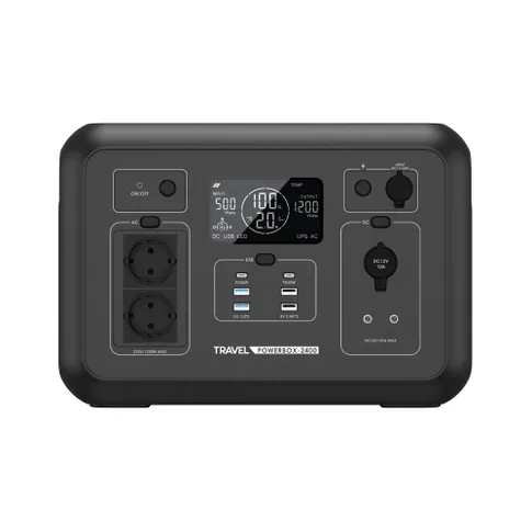 Przenośna stacja zasilania VOLT Polska TRAVEL POWERBOX 2400 1200W 1008Wh LiFePO4