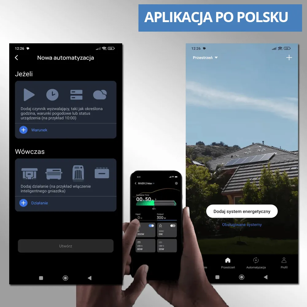 ECOFLOW Przenośna Stacja Zasilania Magazyn Energii Zasilanie Awaryjne RIVER 3