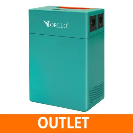 Przenośna stacja zasilania ORLLO 200W magazyn energii bateria LiFePO4 mobilne źródło energii awaryjne zasilanie biwak kamper ładowanie solarne power bank zasilanie laptopa telefon oświetlenie LED