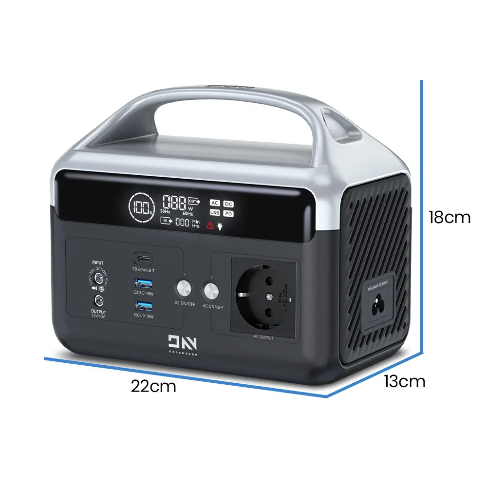 Przenośna Stacja Zasilania Magazyn Energii LiFePO4 Daranener NE0Z