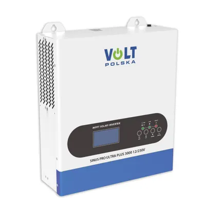 Volt SINUS PRO ULTRA PLUS 3000 do systemów off-grid
Inwerter z wbudowanym regulatorem MPPT 100A