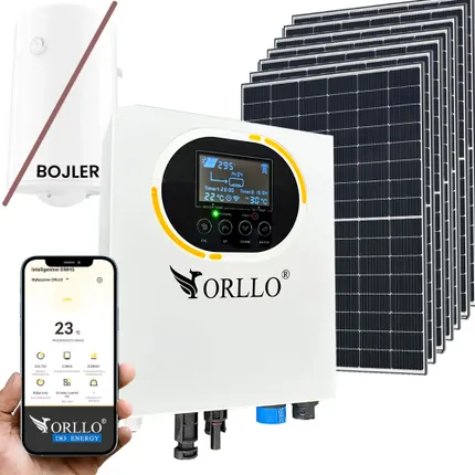 fotowoltaika do grzania wody orllo boost 4kw inwerter przetwornica solarna do bojlera funkcja bypass wifi kontrola zdalna wysokosprawny system grzewczy energia odnawialna do ogrzewania