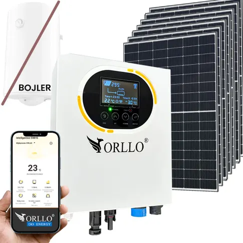 fotowoltaika do grzania wody orllo boost 4kw inwerter przetwornica solarna do bojlera funkcja bypass wifi kontrola zdalna wysokosprawny system grzewczy energia odnawialna do ogrzewania