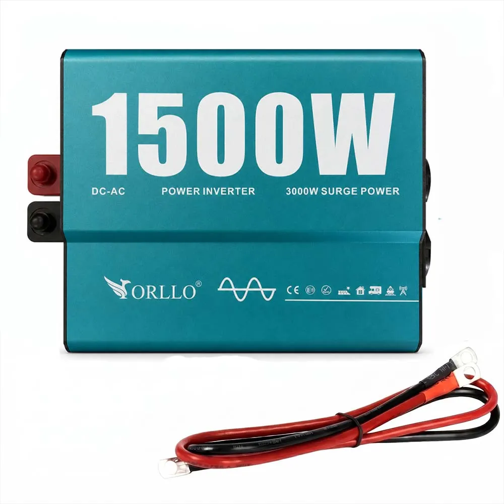 Przetwornica Napięcia ORLLO 12V 230V 1500W 3000W DC/AC Czysty Sinus