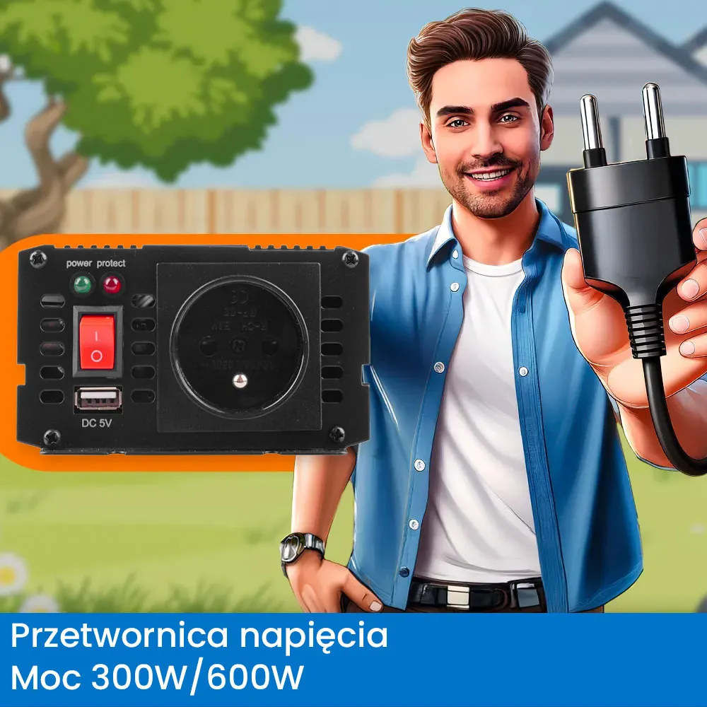 Off Grid Zestaw Fotowoltaiczny Magazyn Energii Przetwornica Panel Fotowoltaiczny 90W