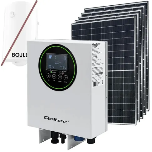 zestaw solarny do grzania wody orllo boost bypass przetwornica solarna 4kw 5 paneli selfa fotowoltaika ogrzewanie wody energia słoneczna system solarny zestaw fotowoltaiczny domowy energia odnawialna instalacja solarna woda ciepła