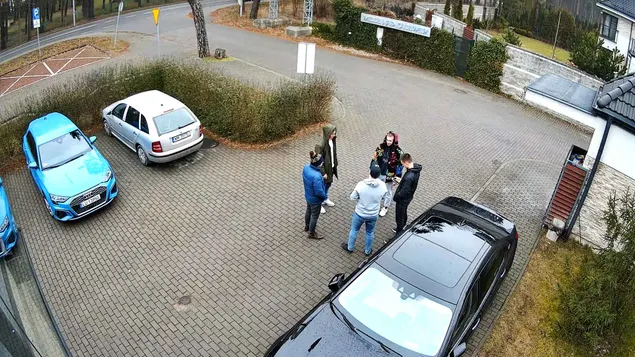 Zestaw Monitoringu UPS Zasilacz Awaryjny 4 Kamery 5Mpx ORLLO POESET 4