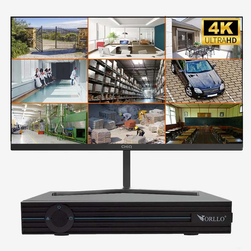 Rejestrator do Kamer Nagrywarka ORLLO N-NVR 1 CH8 OUTLET IDEALNY