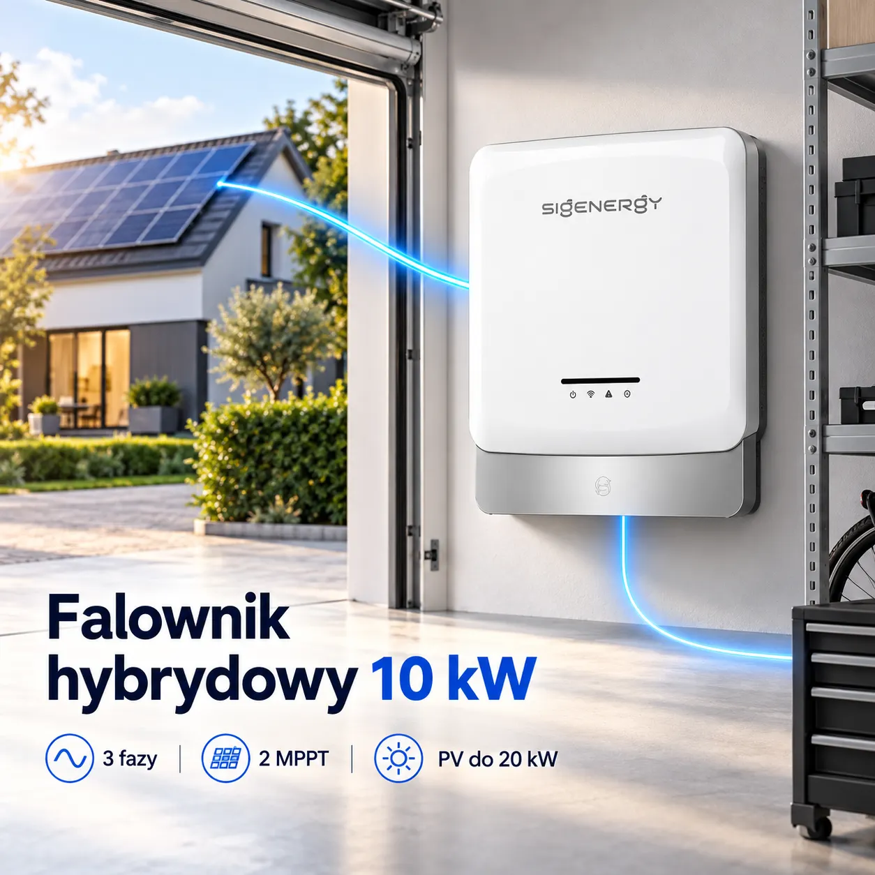 Magazyn Energii z Montażem Sigenergy 27,12kWh Zestaw Przydomowy z Falownikiem 10kW